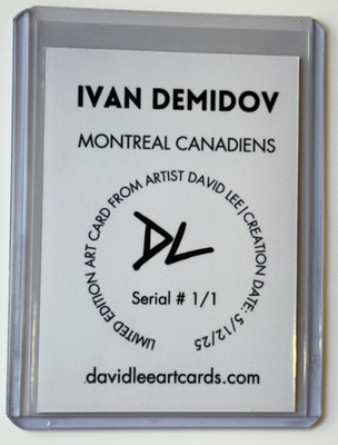 Ivan Demidov Gold Plated Artist Signed 
