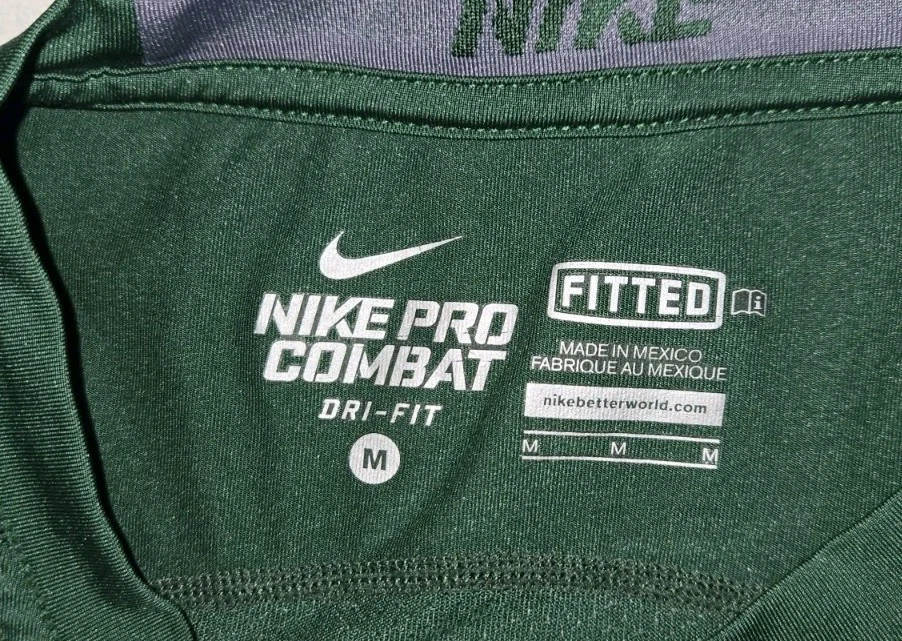 Lote de 3 camisetas ajustadas de combate Nike DriFit Pro para hombre medianas Foto 4 de 4