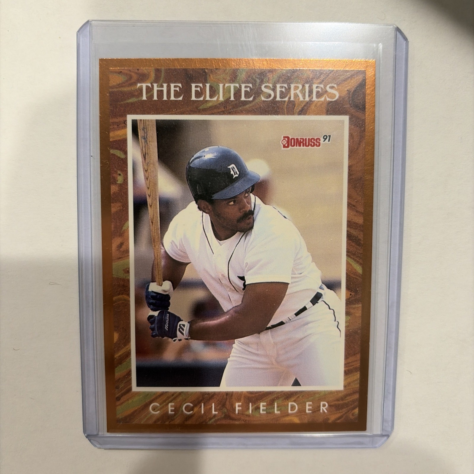1991 Donruss The Elite Series Cecil Fielder Detroit Tigers /10,000 