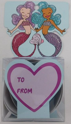 Creatology Valentine's Day Sticker Roll 42 Pc New Mermaids To From Card