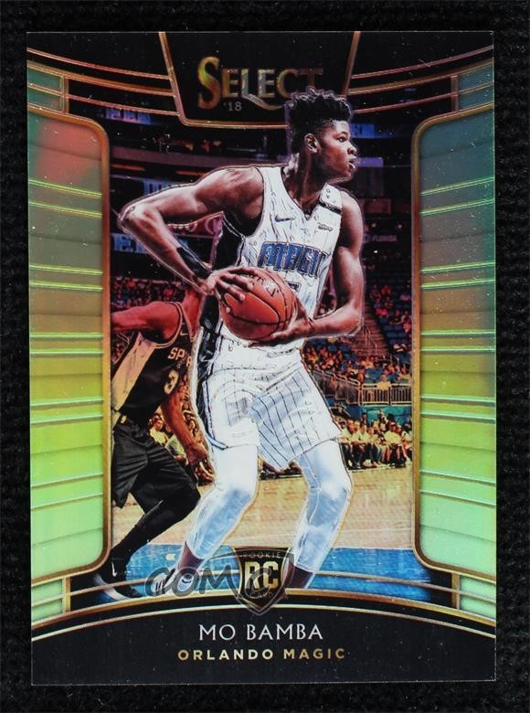 2018-19 Panini Select Concourse Neon Green Prizm 73/75 Mo Bamba #55 8p7