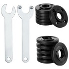 12pcs Angle Grinder Flange Nuts 5/8inch-11,with 2pcs Spanner, Angle Grinder5302