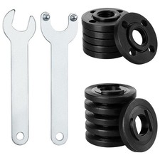 12pcs Angle Grinder Flange Nuts 5/8inch-11,with 2pcs Spanner, Angle Grinder5302