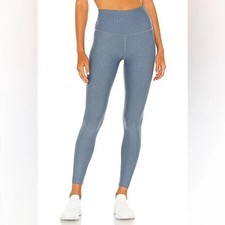 Beyond Yoga Leggings XS Alloy Sparkle HW Midi Legging Stormy Blue