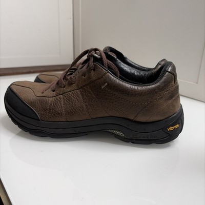 Abeo Aero Adams Espresso Womens 8.5 Brown Leather Vibram Hiking Walking Shoes
