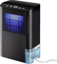 Compact Dehumidifier for Home Basement, 85 OZ Tank, Ultra Quiet, Auto Shut Off