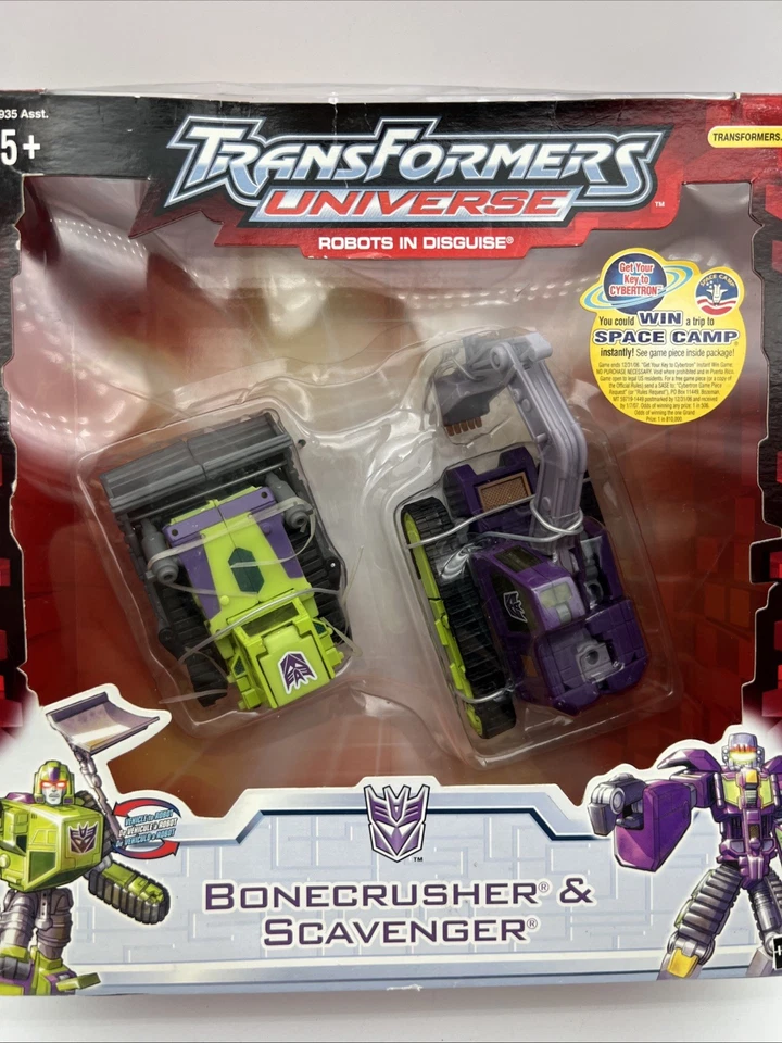 Transformers Universe Devastator:  Longhaul Hightower Scavenger Bonecrusher MISB - Image 4 of 4
