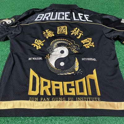 Size M - Bruce Lee x Shoe Palace Be Water #40 Jersey Black Yellow
