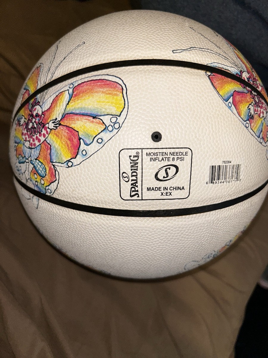 supreme Gonz Butterfly Basketball 新品 RARE SAMPLE Supreme Gonz Butterfly Spalding Basketball White