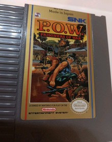  P.O.W. Prisoners of War Nintendo NES Authentic CIB TESTED 