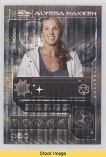 2023 Skybox Metal Universe Champions Spectrum Alyssa Nakken #080 READ 1ai1