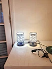 Flower Power Table Lamps, Set of 2