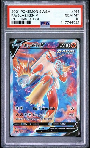 Blaziken V graded PSA 10 for sale on eBay