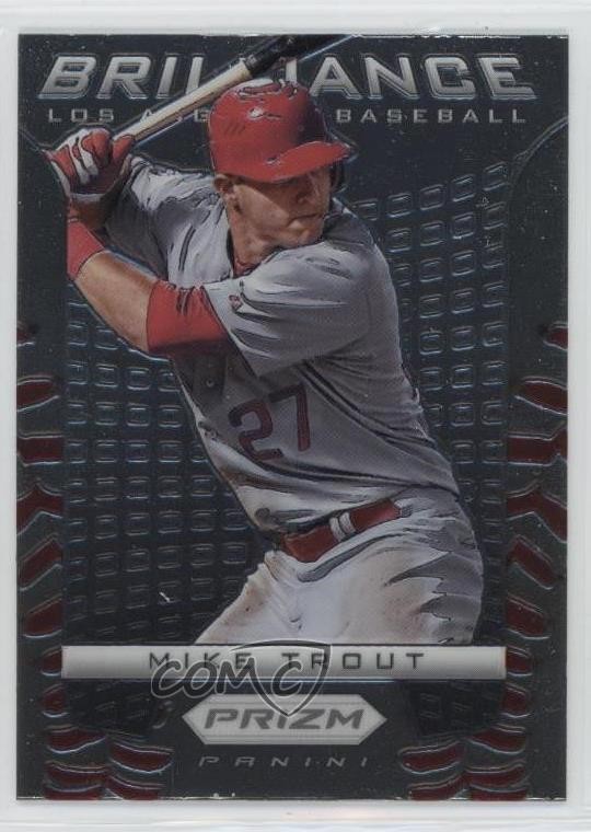 2012 Panini Prizm Brilliance Mike Trout #B6 0i2a