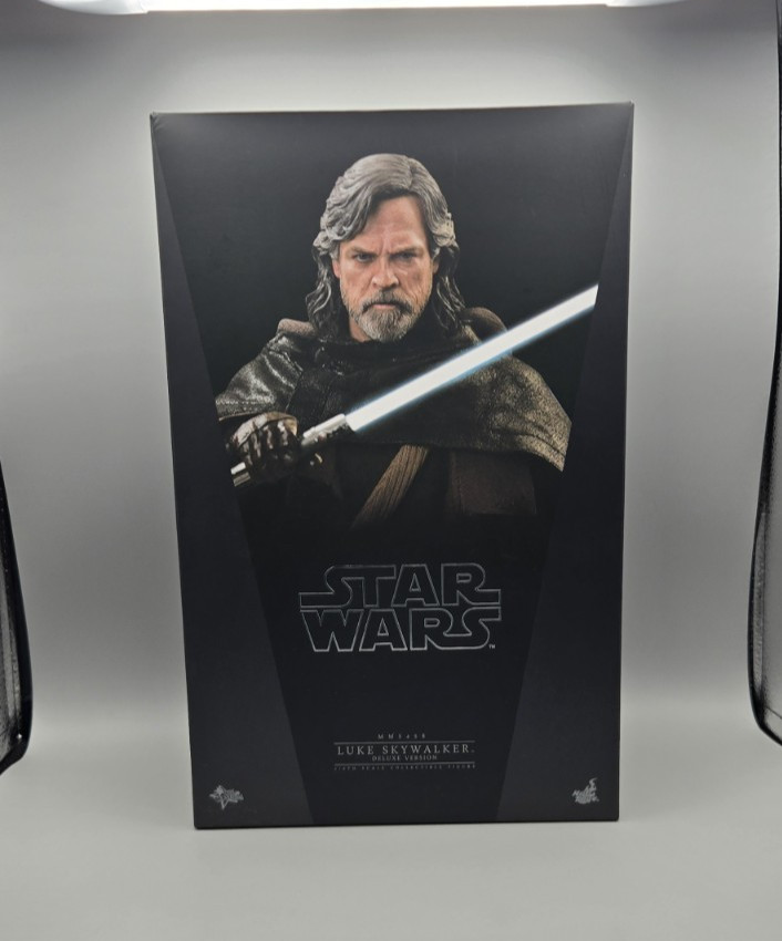 Hot Toys Star Wars Luke Skywalker MMS458 Deluxe Version Unused New In Box
