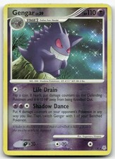 Gengar #27/130 (Reverse Holo) (HP) Diamond and Pearl DP Pokemon on eBay