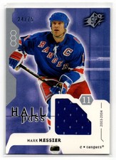 2003-04 SPx Hall Pass Mark Messier 24/75 New York Rangers #HP-MM