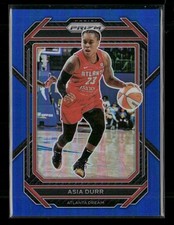 Asia Durr 022/175 2023-24 Panini Prizm WNBA Blue Atlanta Dream #13