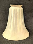 Antique Carder Era Steuben Glass Pearl White Gold Aurene Lamp Shade Light Shade