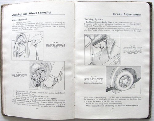WOLSELEY Four-Fifty Sep 1950 Original Car Owners Hand Book #66477 - Picture 4 of 5
