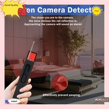 Portable Hidden Camera Detector Finder Bug Gps Tracker Scanner Device Car Hotel