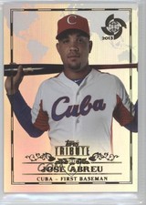 2013 Topps Tribute WBC Jose Abreu #98 2u3