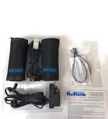 Oxford Motorcycle Bike Hot Hands Essential Heated Over-Grips, Black, OF694
