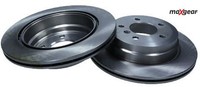 2X Bremsscheibe Maxgear 19-1947 2 Bremsscheiben Hinterachse Hinten FüR BMW