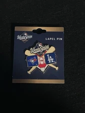 🚨 LIMITED EDITION 🚨 2025 WORLD SERIES DODGERS VS BLUE JAYS DUELING PIN