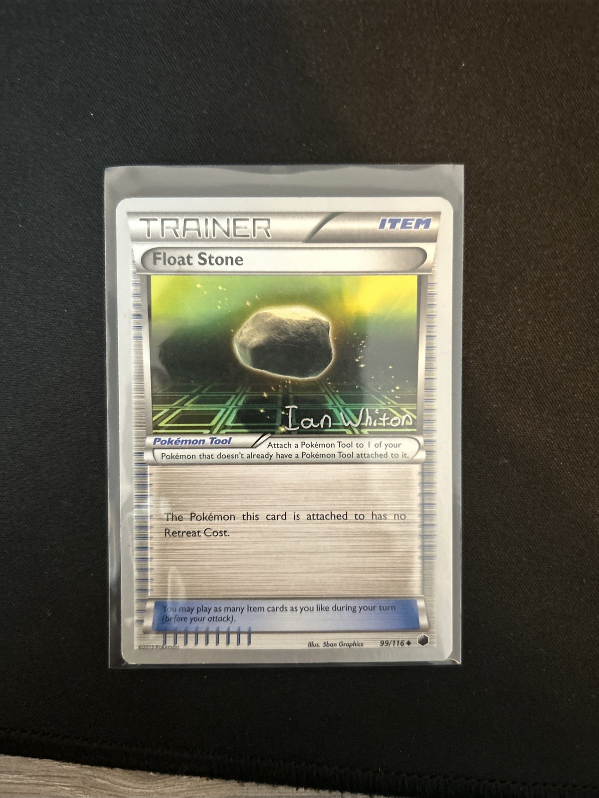 Pokemon Plasma Freeze Float Stone 99/116 World Championship 2013 LP Ian Whiton
