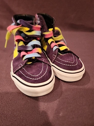 Vans "Off THE WALL" top alto scamosciato taglia 4 5 uomo e taglia 6 donna Skskebroad