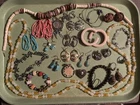 Vintage To Now Costume Jewelry Lot Boho Southwestern Necklaces Earrings Beaded