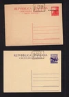 Italy   Trieste  2  postal  cards  unused