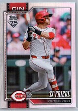 2026 Topps #338 TJ Friedl Rainbow Foil