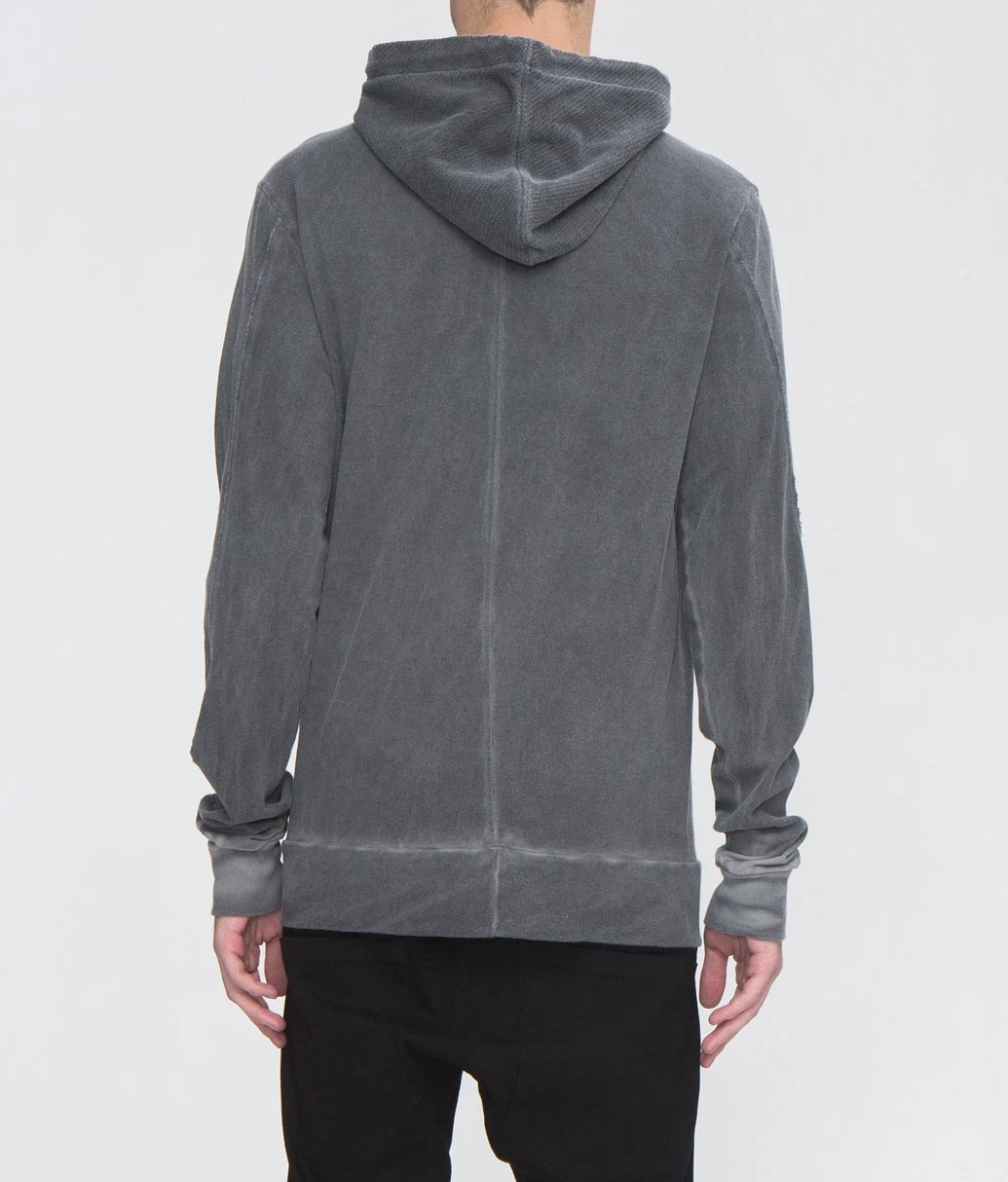 LOST & FOUND RIA DUNN ZIP HOODIE JACKET SWEATER, SZ M (loose fit) - product detail image 2