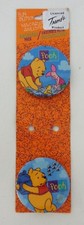 Disney Store New Set of 2 Pinback Pooh Button Pin Collection Winnie The Pooh