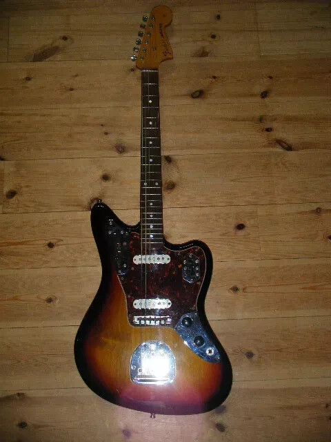 Fender Jaguar (made in Japan) 1993年製 1993 Fender Jaguar Japan JG66-85 '66 Reissue 3-Tone Sunburst
