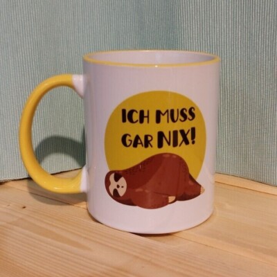 Ich muss gar nix! Ich bin im Ruhestand, Geschenke für Rentner, Ruhestandsgeschen