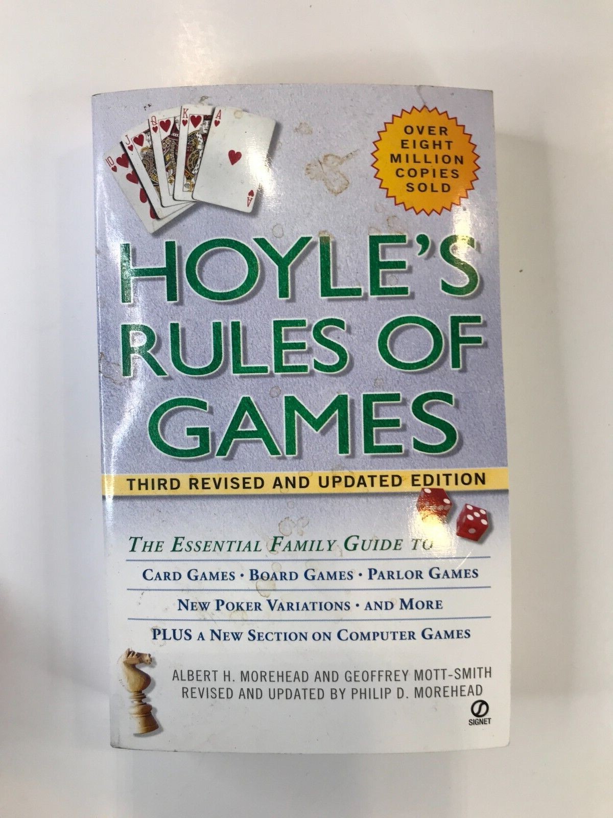 Hoyle's Rules of Games : The Essential Family Guide to Card Games, Board  Games, Parlor Games, New Poker Variations, and More by Geoffrey Mott-Smith,  Albert H. Morehead and Philip D. Morehead (2001,