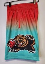 Mitchell & Ness 1996 Vancouver Grizzlies NBA Men's Size XL Swingman Shorts