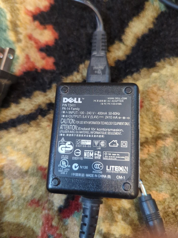 Estación de acoplamiento/base con cable USB Dell (HD03U) para modelo PDA HC02U con adaptador de CA Foto 4 de 4