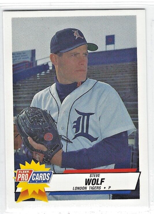1993 London Tigers (Class AA-Detroit Tigers) Steve Wolf | eBay