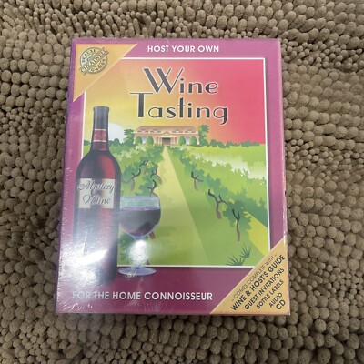 Cheatwell Host Your Own Wine Tasting Party Kit Spiel Getränke Party Neu Versiegelte Verpackung