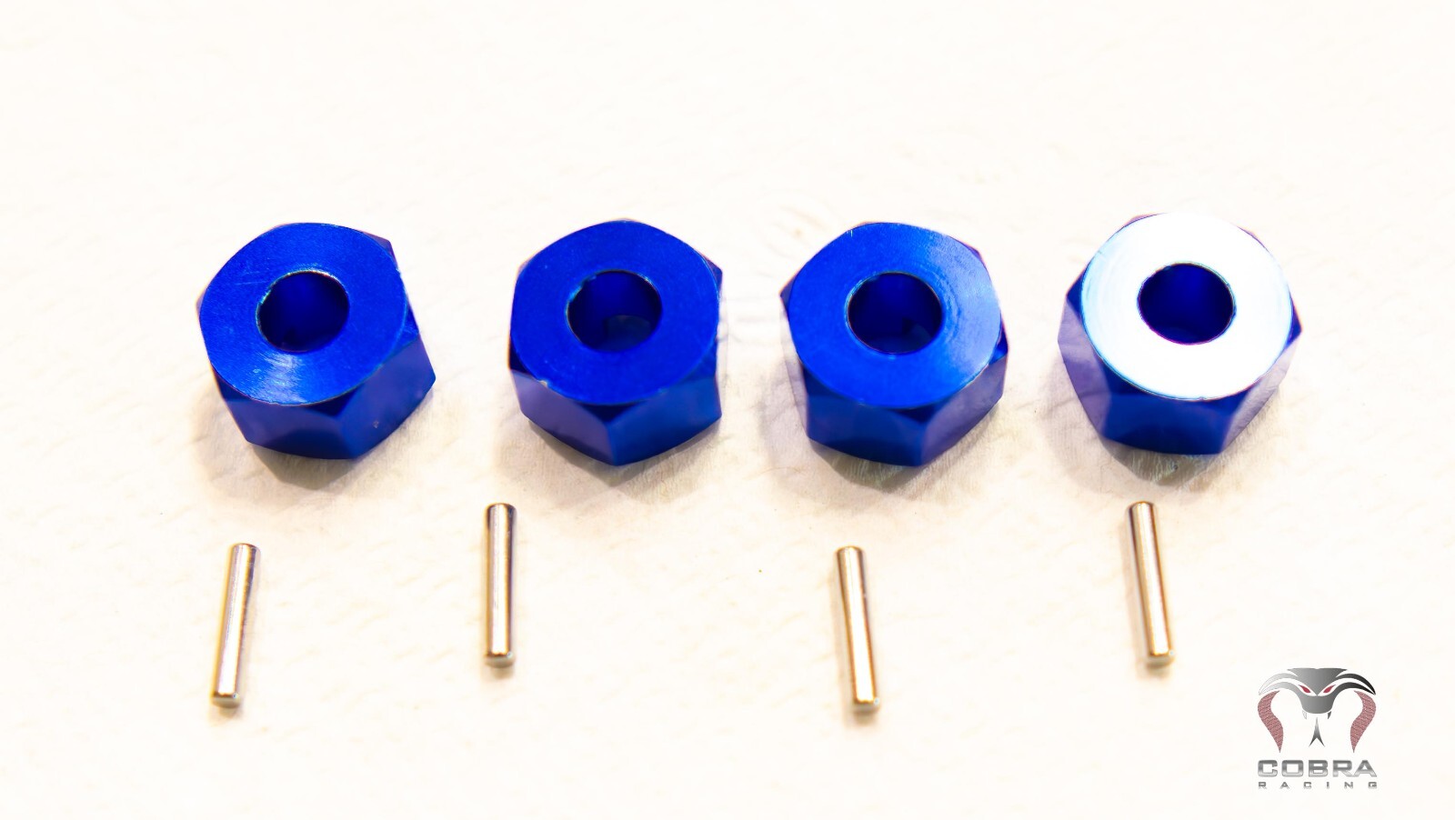 HD Aluminum 12mm Wheel Hex Hubs for Traxxas Slash, Rustler, Hoss 4x4 4WD