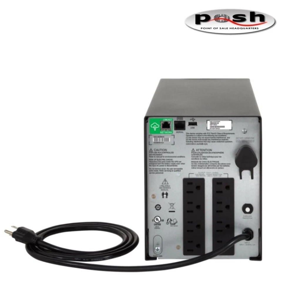 NEW - APC SMC1500C Smart-UPS C 1500VA LCD 120V with SmartConnect - Image 3 of 3