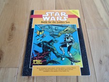 Star Wars Roleplaying Game Battle for the Golden Sun Adventure MINT 