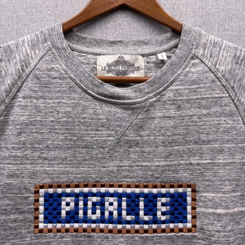 Le Bijou Parisien Paris Pigalle Embroidered Logo Adult S Crewneck Sweatshirt - Picture 2 of 11