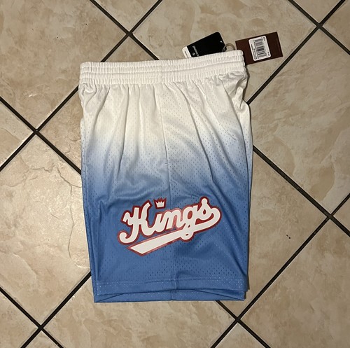 Mitchell & Ness NBA Sacramento Kings 1985 Fadeaway Swingman Shorts Men’s Sz M - Picture 3 of 8