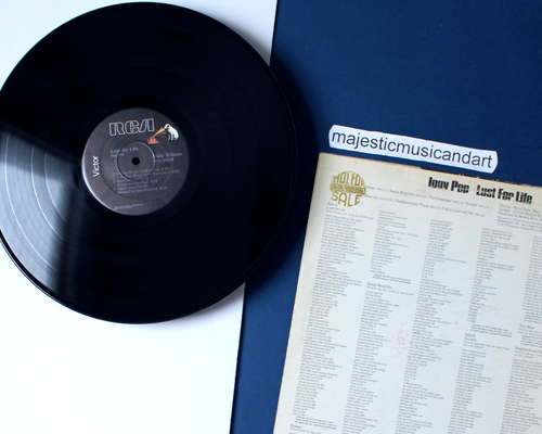 ORIGINAL 1977 STERLING PROMO IGGY POP LUST FOR LIFE VINYL LP EX DAVID BOWIE - Picture 4 of 8