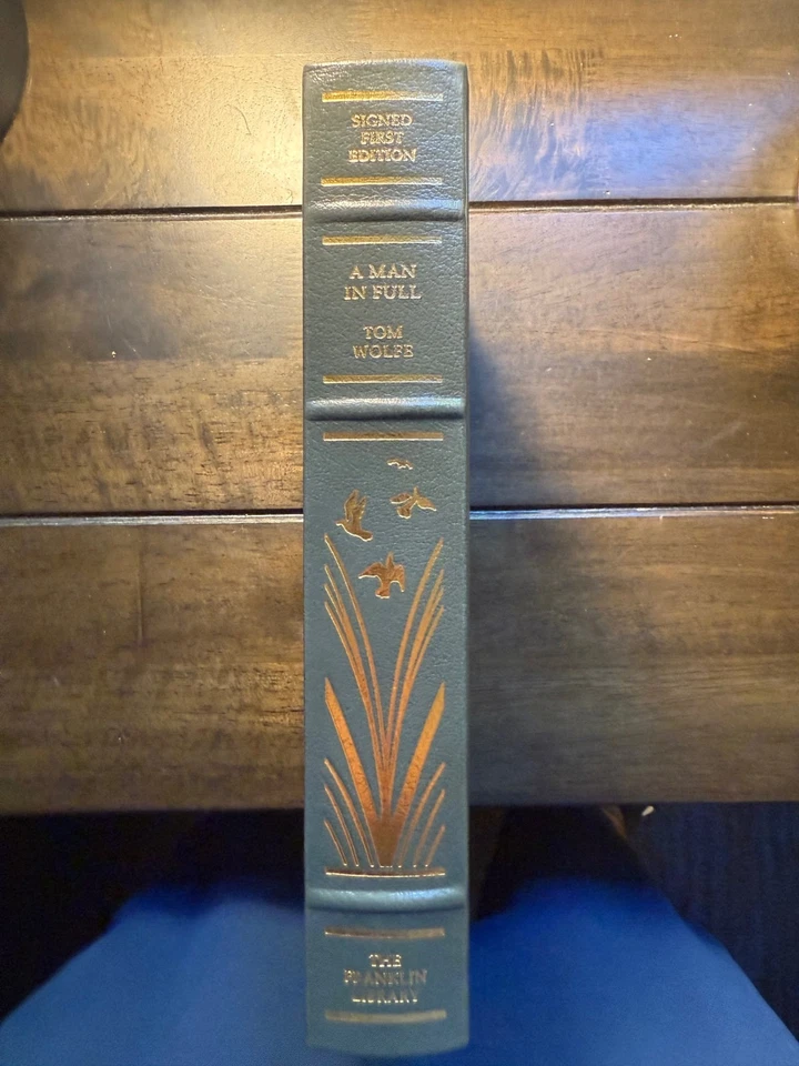 Franklin Library: SIGNED: TOM WOLFE: A MAN IN FULL - Image 4 of 4